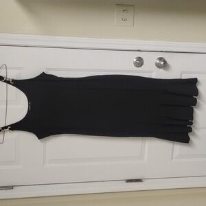 Elegant Black Sleeveless Dress